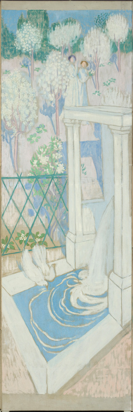 Maurice Denis - Paravent aux colombes, panneau central droit