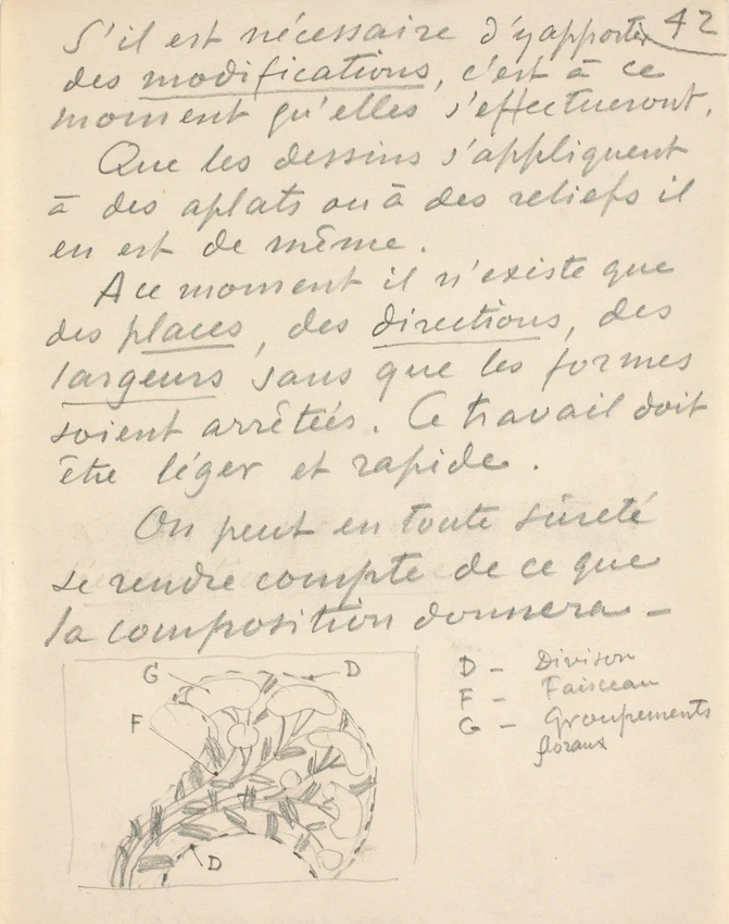 Eugène Grasset - Croquis de fleurs
