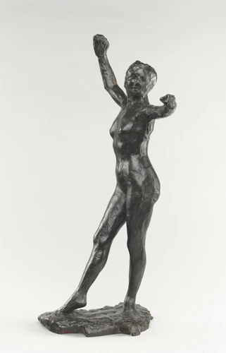 Edgar Degas - Préparation à la danse, pied droit en avant