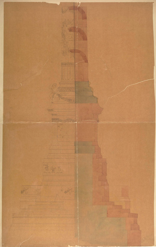 Jean-Camille Formigé - Monument commémoratif de la Constituante, deux détails de...