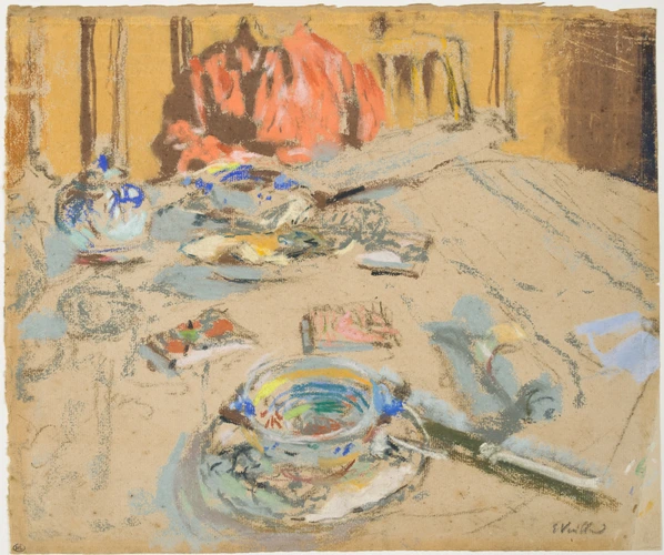 La Table servie - Edouard Vuillard