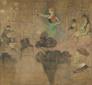Henri de Toulouse-Lautrec - La Danse au Moulin rouge