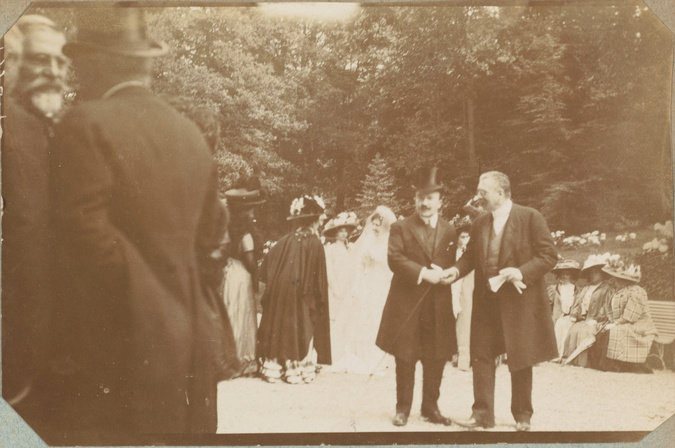 Gustave Popelin - Mariage de Thérèse Legran, Sèvres, Mantondon