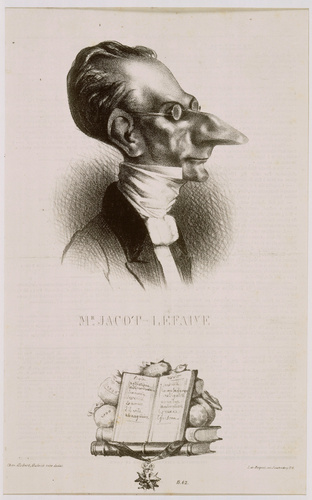 Honoré Daumier - Mr Jacot-Lefaive