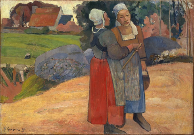 Paul Gauguin - Paysannes bretonnes