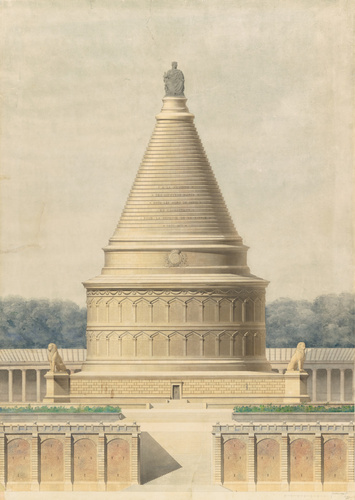 Alfred Vaudoyer - Un monument funéraire commémoratif de la Défense de Paris : él...