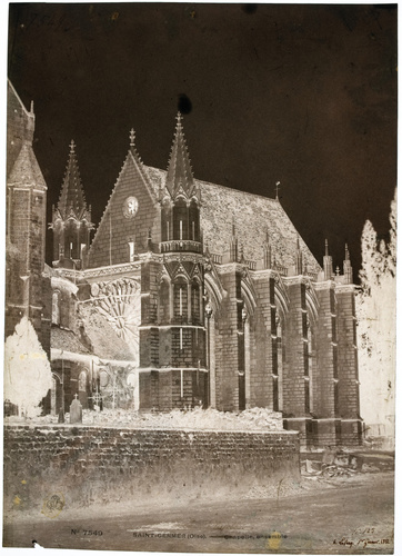 Henri Le Secq - Saint-Germer-de-Fly (Oise) - Ensemble sud ouest, Sainte-Chapelle