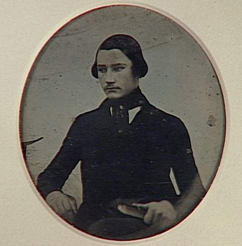 Alphonse Plumier - Jeune homme assis