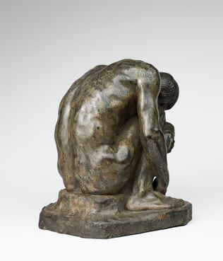 Paul Bartlett - Homme accroupi