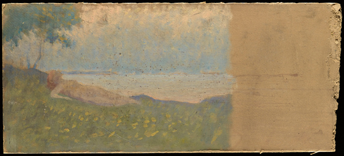 Alphonse Osbert - Nu couché