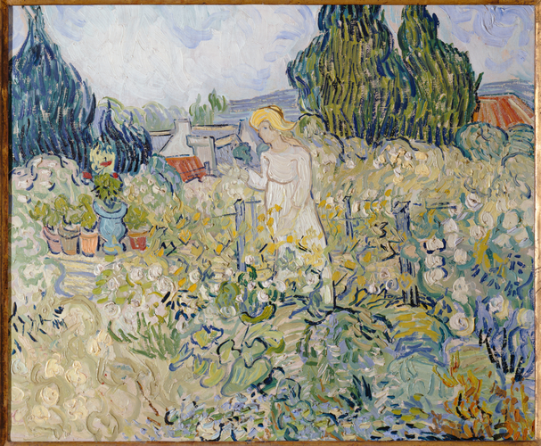 Vincent Van Gogh - Mademoiselle Gachet dans son jardin à Auvers-sur-Oise