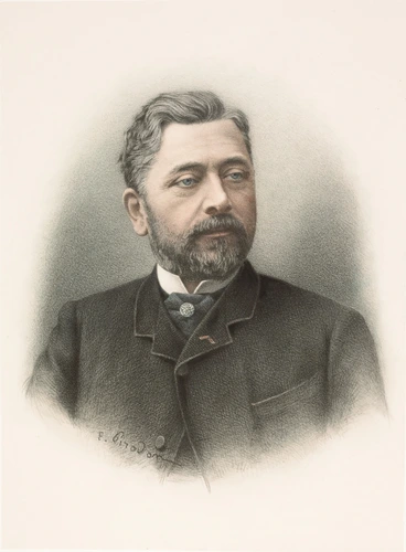 Eugène Pirodon - Portrait de Gustave Eiffel