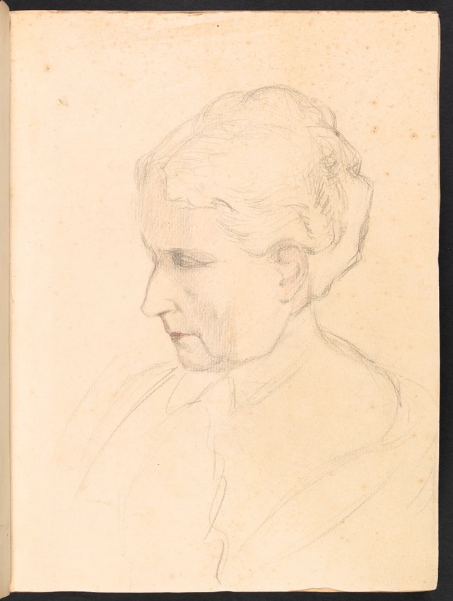 Jeanne Lemerle-Soyer - Portrait d'une femme