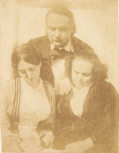 Auguste Vacquerie - Adèle Hugo, Victor Hugo et Madame Victor Hugo