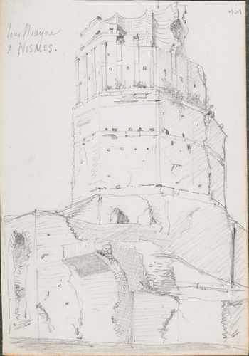 Louis Boitte - Nîmes, la Tour Magne