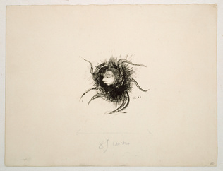 Tête dans un corps d'araignée - Odilon Redon | Musée d'Orsay