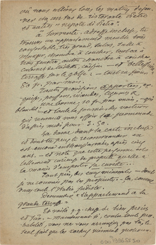 Nadar - Lettre manuscrite de Nadar, signée et datée sur papier à l'en-tête de Na...