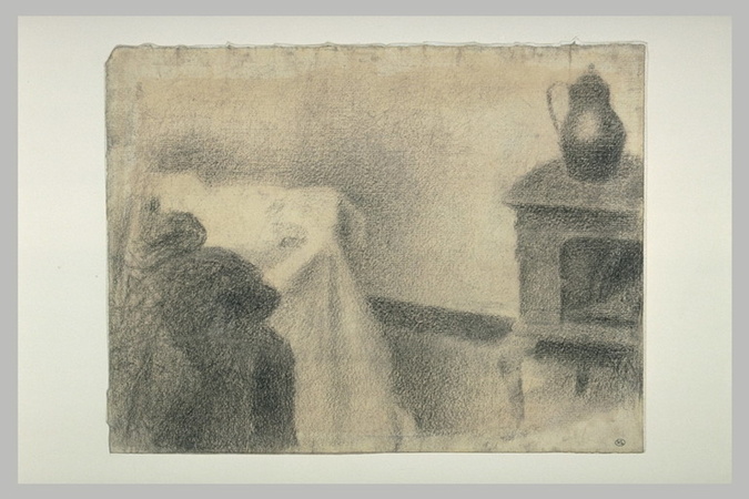 Georges Seurat - Coin de l'atelier ; le fourneau