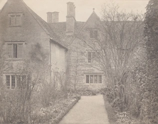 Kelmscott Manor, vue extérieure - Frederick Evans