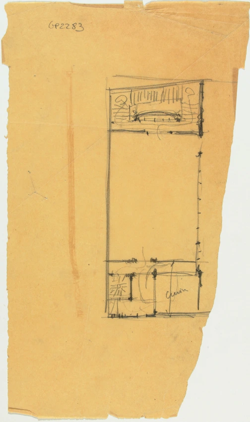 Hector Guimard - Relevés darchitecture ou de décoration divers