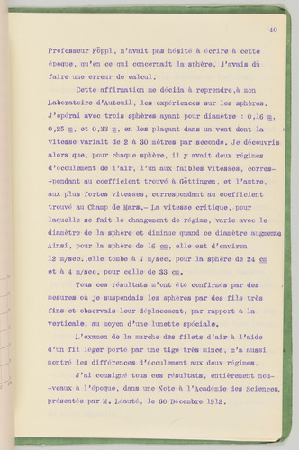 Gustave Eiffel - Biographie scientifique et industrielle. Résistance de l'air