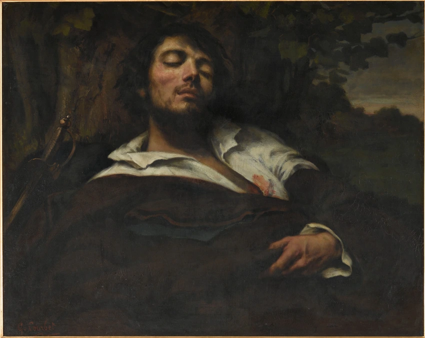 Gustave Courbet - L'Homme blessé