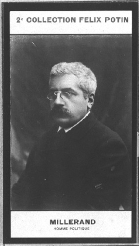 Eugène Pirou - Alexandre Millerand, homme politique