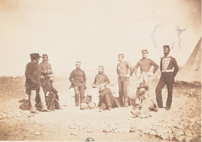 Roger Fenton - Lieut. Genl. Sir John Campbell and Staff