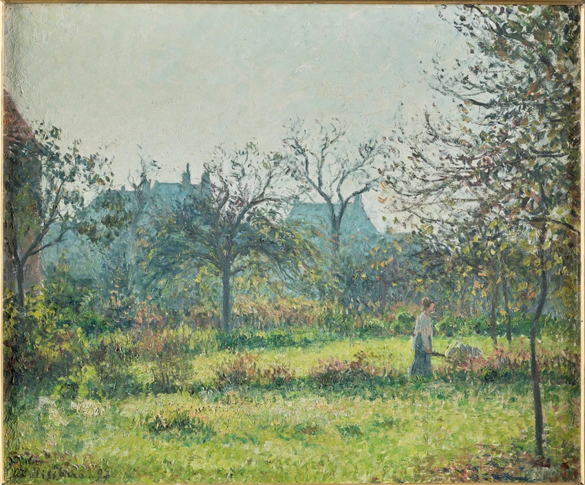 Camille Pissarro - Soleil du matin, automne