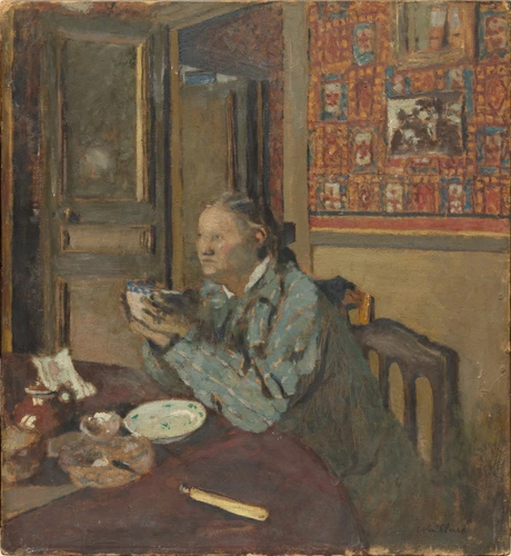 Edouard Vuillard - Madame Vuillard au bol