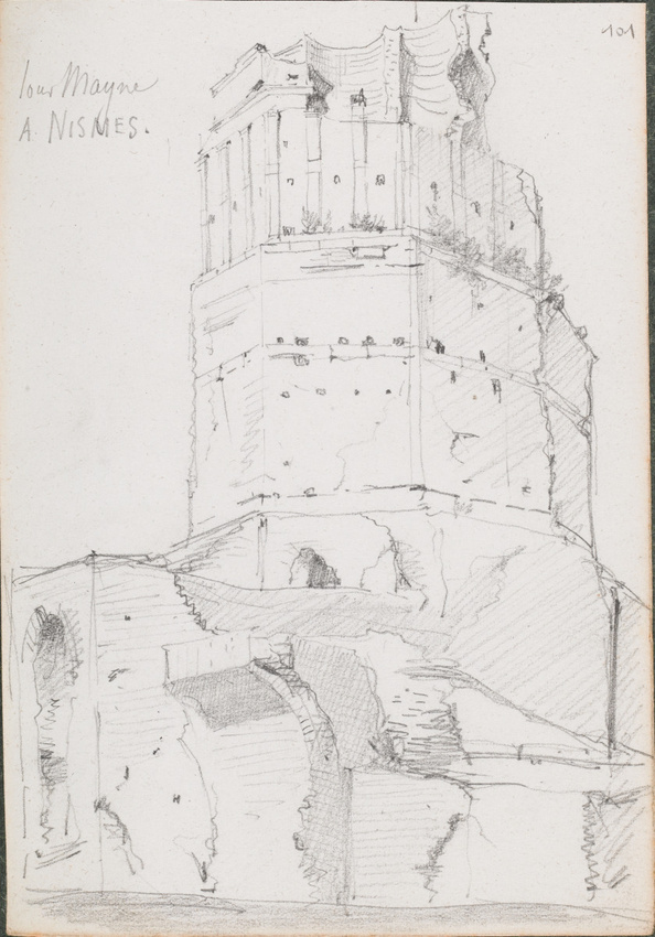 Louis Boitte - Nîmes, la Tour Magne