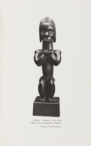 Guillaume Apollinaire - Catalogue d'exposition : Première exposition d'Art Nègre...