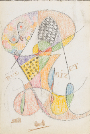 Composition abstraite - Paul Guillaume