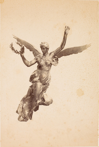 Eugène Boutier - Monument funéraire de M. Thiers au Père-Lachaise, Mercier statu...
