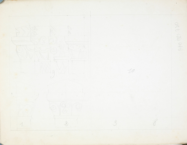 Victor Ruprich-Robert - 6 chapiteaux