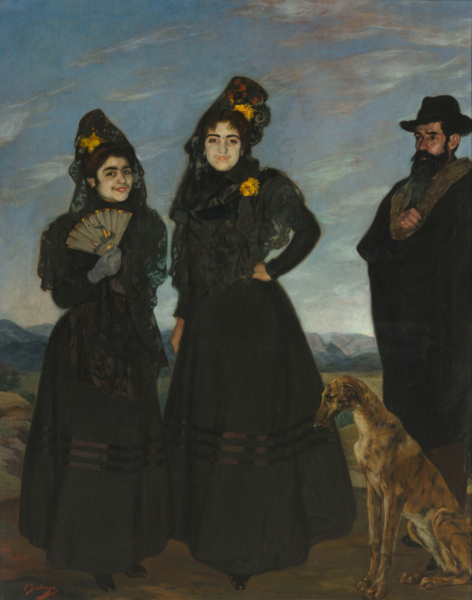 Ignacio Zuloaga - Portraits. Mon oncle et mes deux cousines