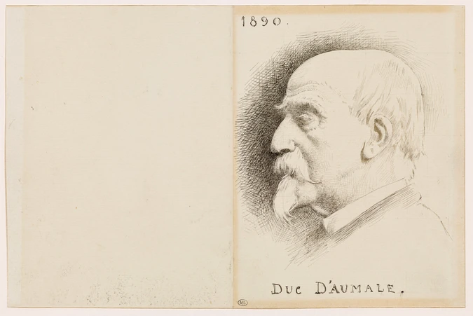 Léon Bonnat - Portrait du duc d'Aumale
