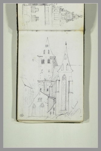 Gustave Courbet - Eglise Saint Pierre le Jeune à Strasbourg
