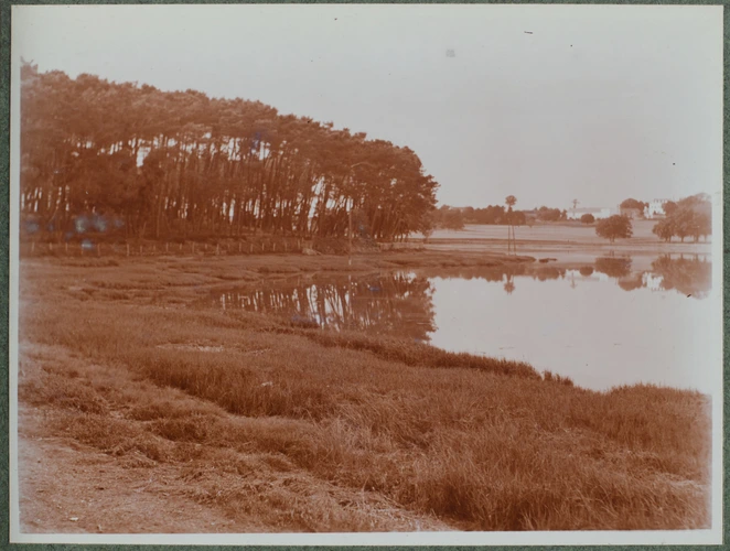 Conleau, paysage - Charles Augustin Lhermitte