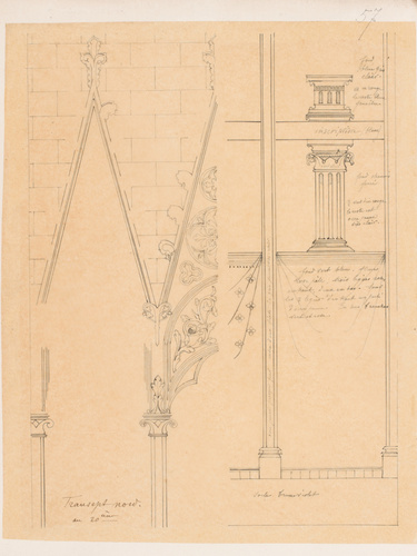 Maurice Ouradou - Cathédrale Notre-Dame de Paris, transept nord