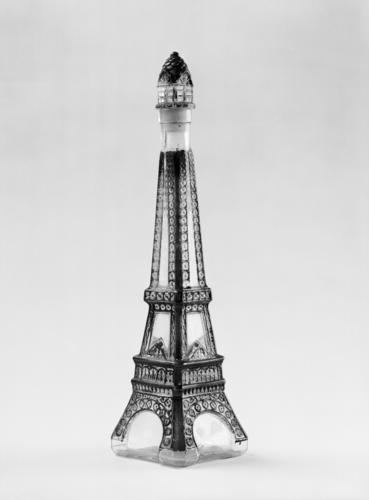 Anonyme - Bouteille en forme de tour Eiffel