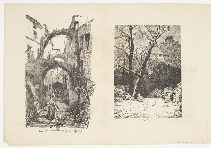 Firmin Gillot - L'Album autographique. L'art à Paris en 1867, 11ème livraison d'...