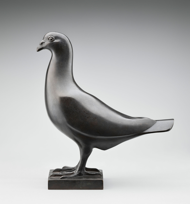 François Pompon - Pigeon voyageur