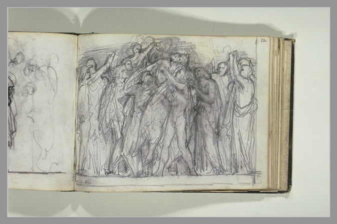 Groupe de personnages - Henri Chapu | Musée d'Orsay