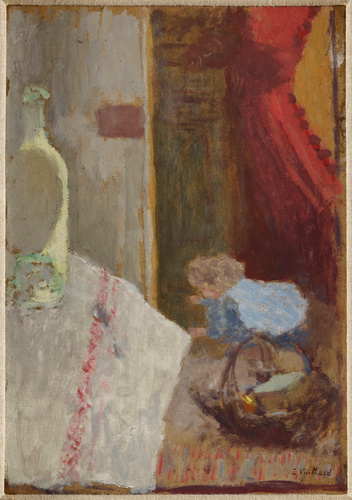 Edouard Vuillard - Intérieur à la tenture rouge
