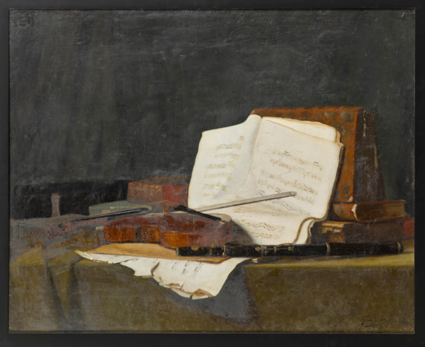 Instruments et papiers de musique - Georges Gustave Dupont | Musée
