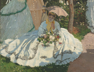 Claude Monet - Femmes au jardin