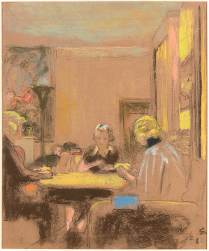Le Jardin des Tuileries - Edouard Vuillard | Musée d'Orsay