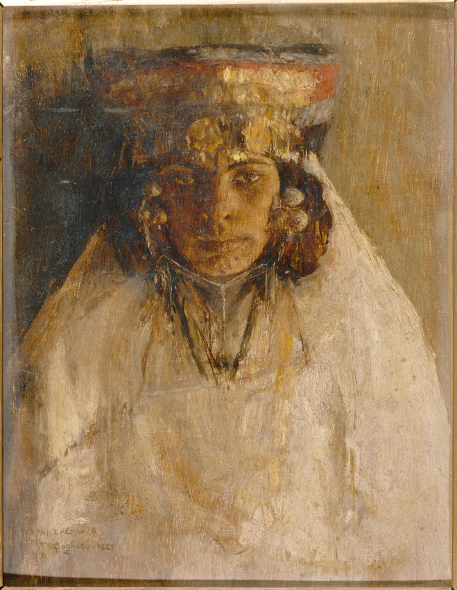 Pascal Dagnan-Bouveret - Tête de femme Ouled Naïl