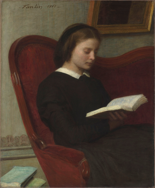 Henri Fantin-Latour - La Liseuse